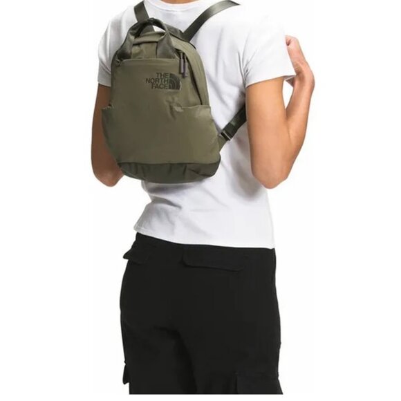 The North Face Never Stop women mini Daypack Burnt Olive Green/New Taupe Green - Picture 2 of 7